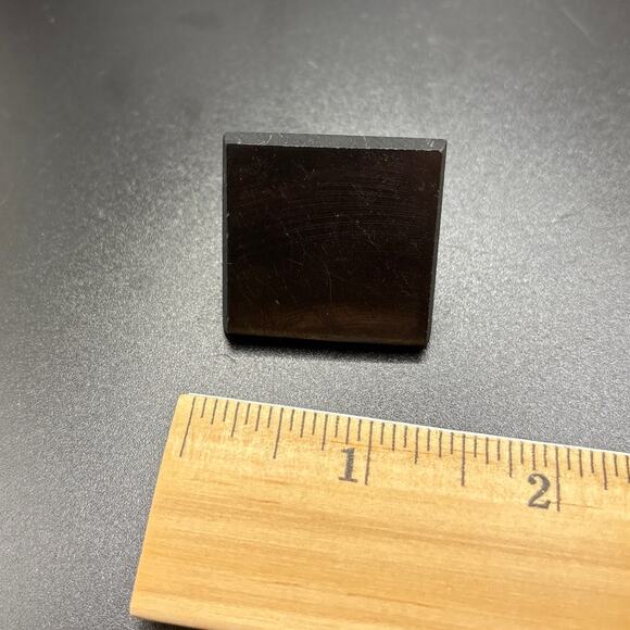 Black Obsidian Pyramid Point - Picture 5 of 6